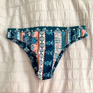 Printed ~aztec~ Swim Bottoms